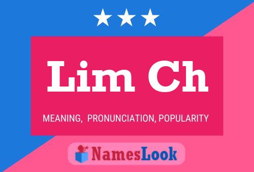 Lim Ch Name Poster