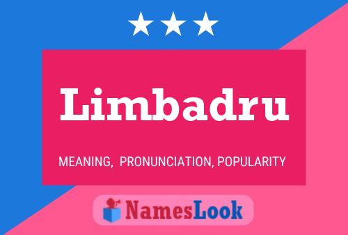 Limbadru Name Poster