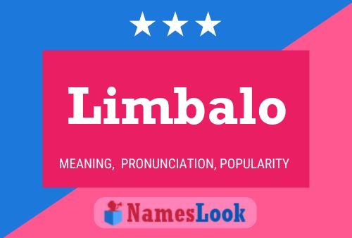 Limbalo Name Poster