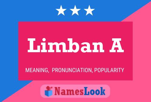 Limban A Name Poster