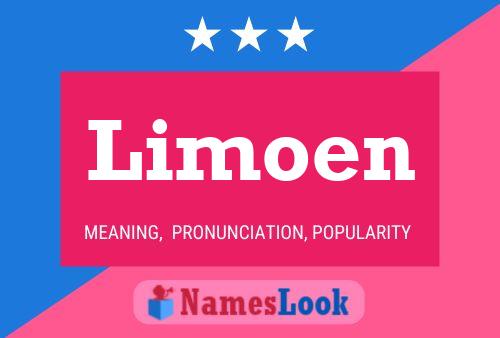 Limoen Name Poster