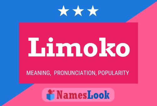 Limoko Name Poster