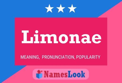 Limonae Name Poster