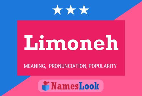 Limoneh Name Poster