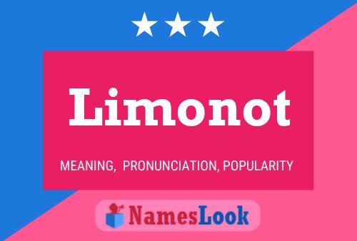 Limonot Name Poster