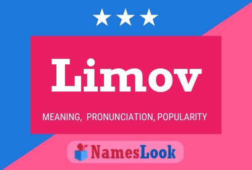 Limov Name Poster