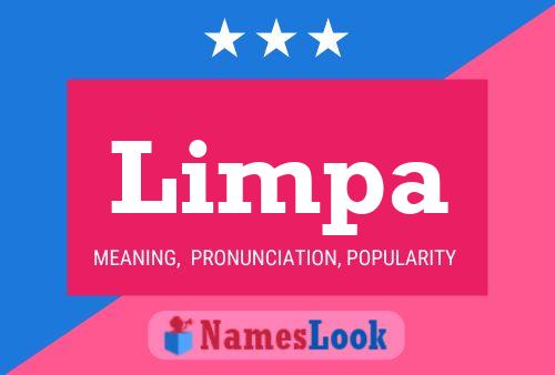 Limpa Name Poster