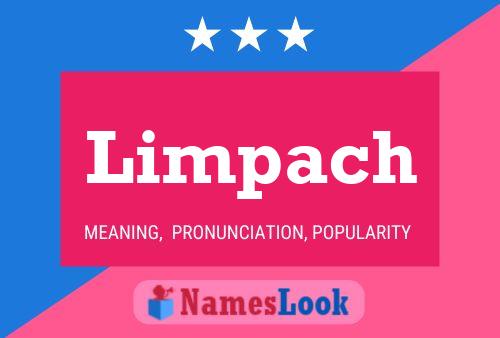 Limpach Name Poster