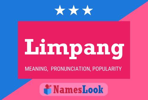 Limpang Name Poster