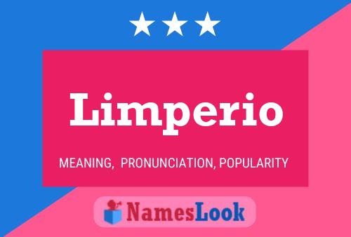 Limperio Name Poster