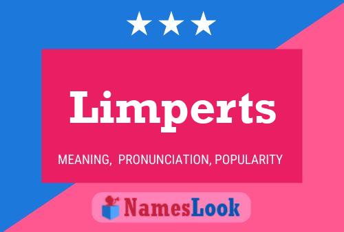 Limperts Name Poster