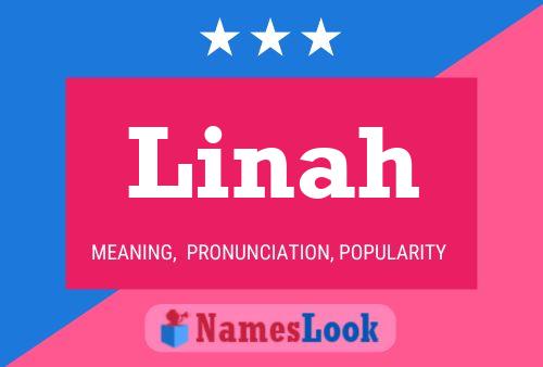 Linah Name Poster