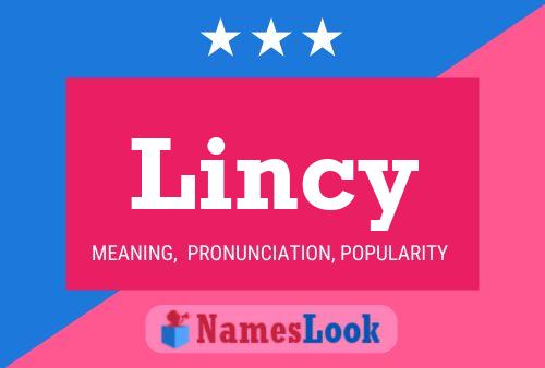 Lincy Name Poster