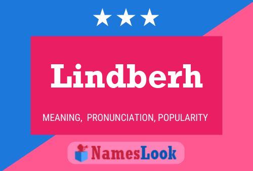 Lindberh Name Poster