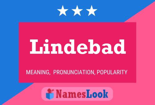 Lindebad Name Poster