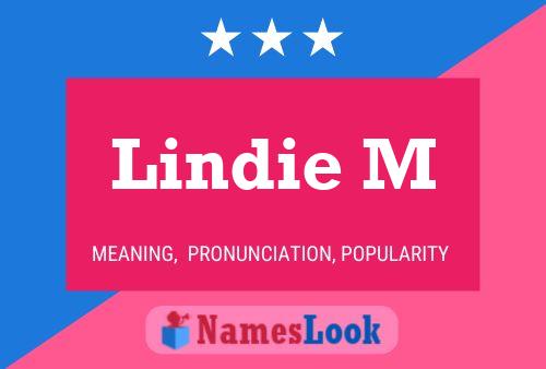 Lindie M Name Poster