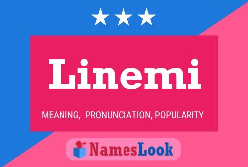 Linemi Name Poster