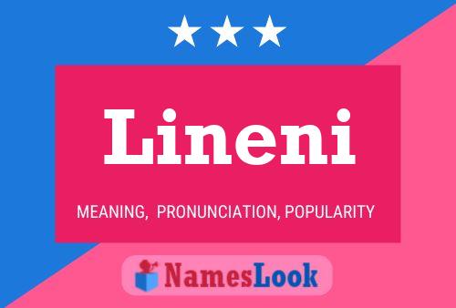 Lineni Name Poster