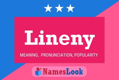 Lineny Name Poster