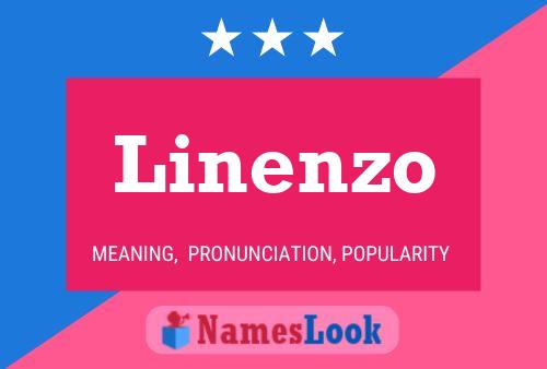 Linenzo Name Poster