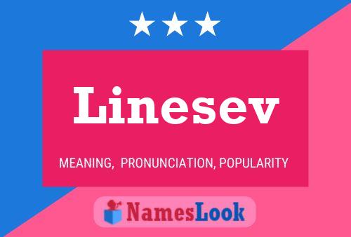 Linesev Name Poster