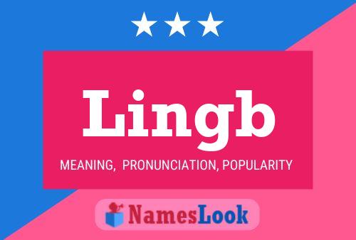 Lingb Name Poster