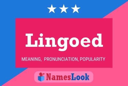 Lingoed Name Poster