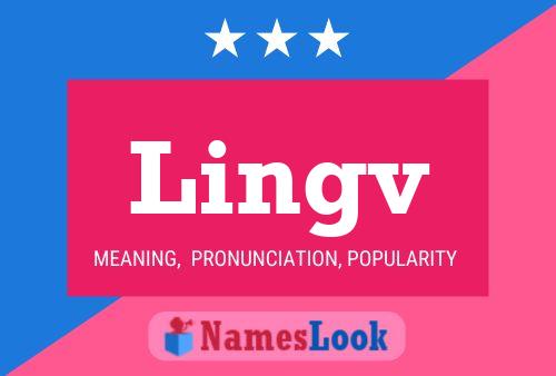 Lingv Name Poster