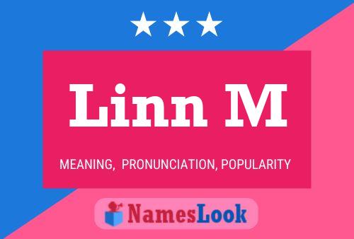 Linn M Name Poster