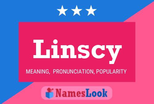 Linscy Name Poster