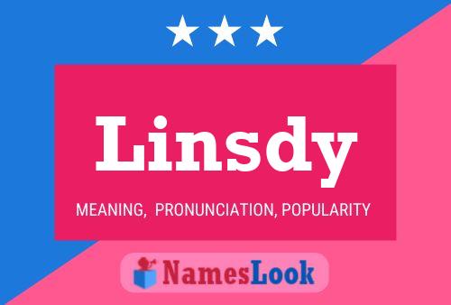 Linsdy Name Poster