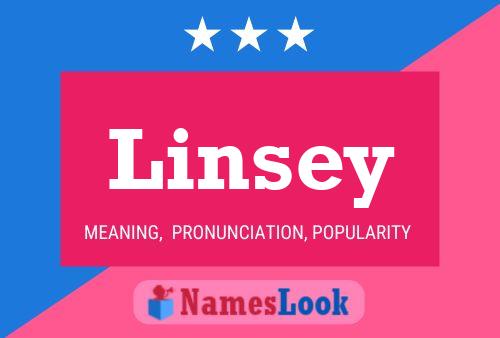 Linsey Name Poster