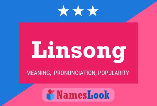 Linsong Name Poster