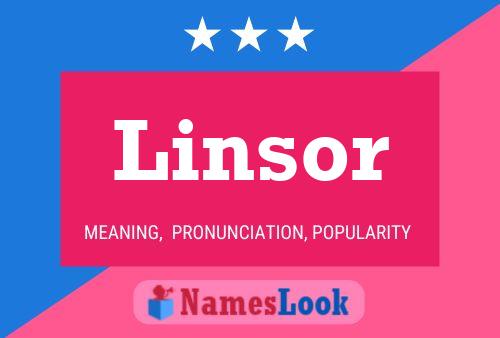 Linsor Name Poster