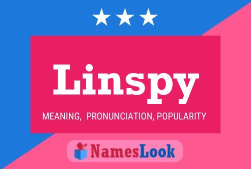 Linspy Name Poster