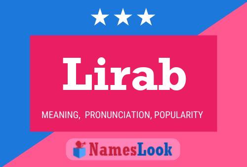 Lirab Name Poster