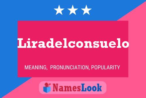 Liradelconsuelo Name Poster