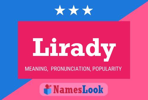 Lirady Name Poster