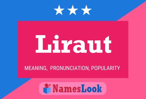 Liraut Name Poster