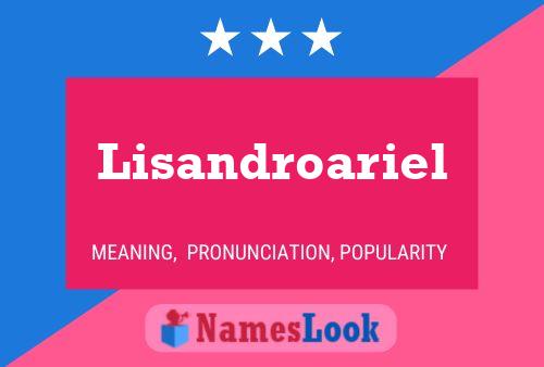 Lisandroariel Name Poster