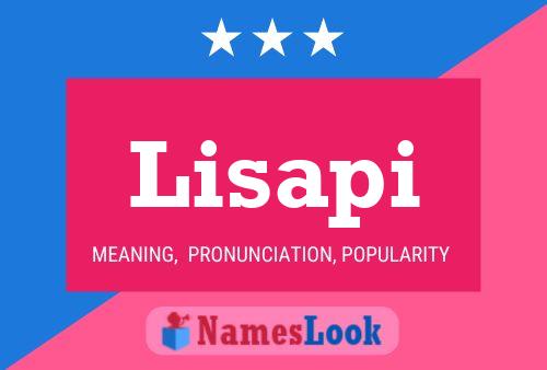 Lisapi Name Poster