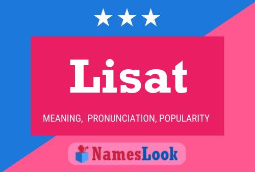 Lisat Name Poster