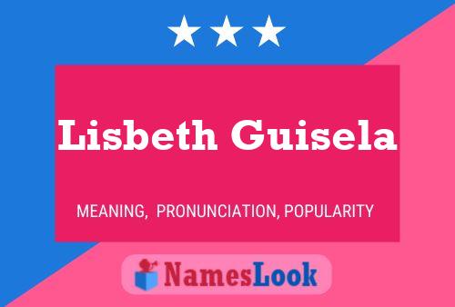 Lisbeth Guisela Name Poster