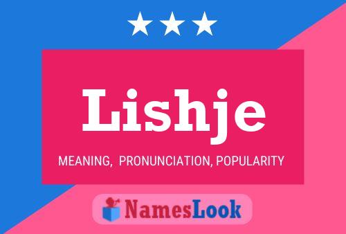 Lishje Name Poster