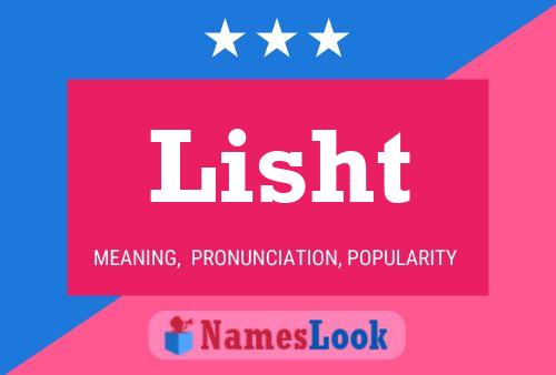 Lisht Name Poster