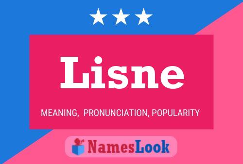 Lisne Name Poster