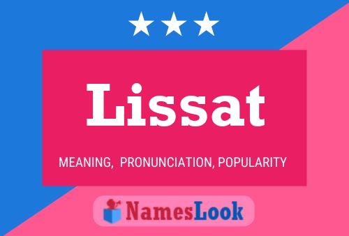 Lissat Name Poster