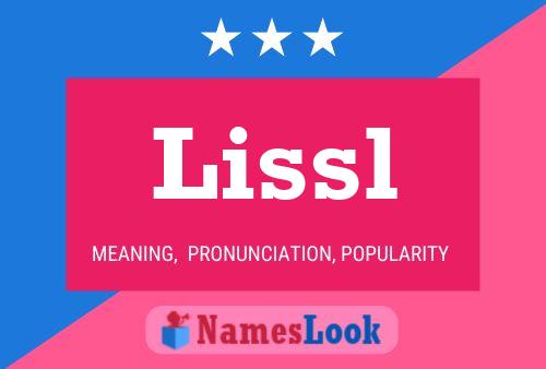 Lissl Name Poster