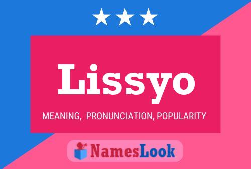 Lissyo Name Poster