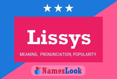 Lissys Name Poster